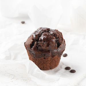 DOUBLE CHOC CHIP MUFFINS