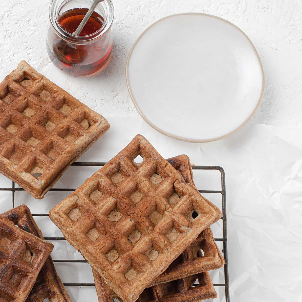 BANANA BREAD WAFFLES