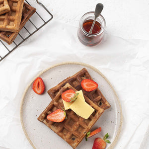 BANANA BREAD WAFFLES