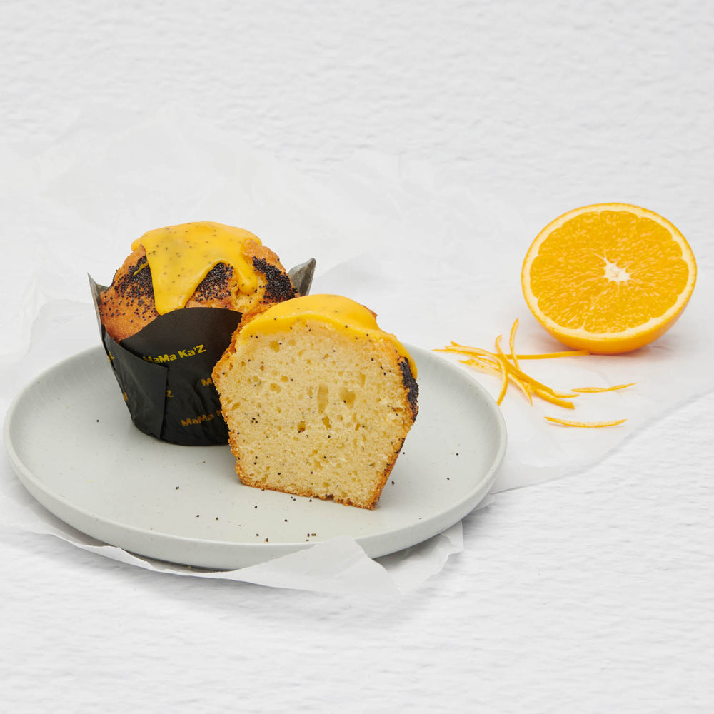 ORANGE & POPPYSEED MUFFINS