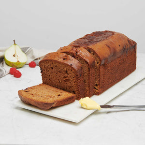 PEAR & RASPBERRY BREAD